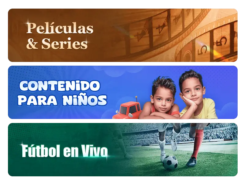 Canales de Flujo TV: películas, niños y fútbol